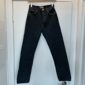 A-Golde 90’s pinch waist jeans